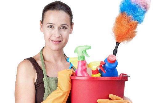 Professional cleaners in Brompton maintaining a spotless and welcoming interior
