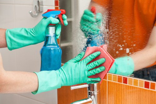 Professional steam carpet cleaning service in a Brompton home