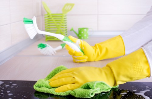 Local stain cleaning service for a Brompton flat interior