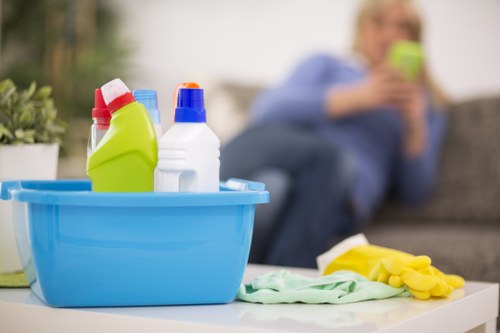 Trusted Cleaners Brompton payment area for safe and flexible transactions