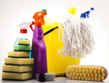 Routine domestic cleaning for a Brompton property with period features